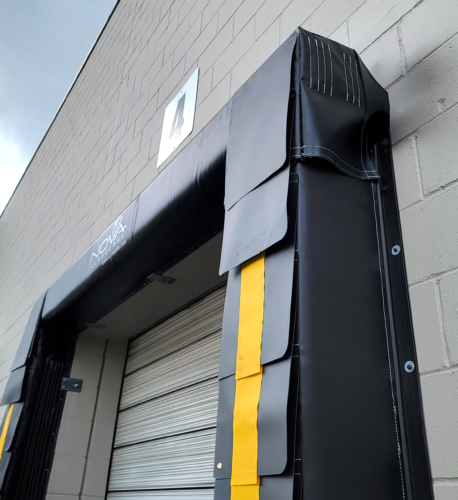 ForeverSeal Dock Seal corner detail