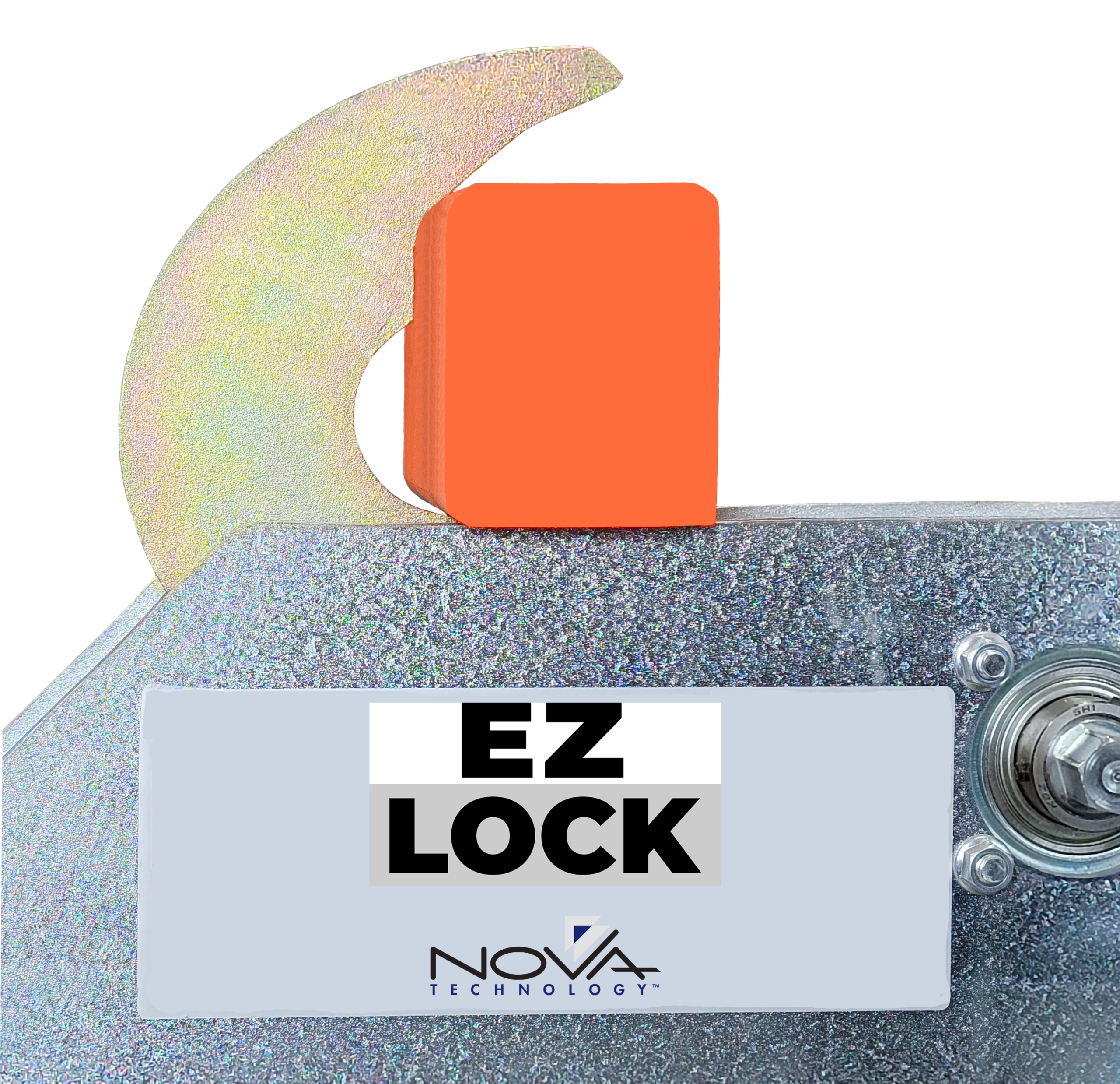 EZ Lock Restraint with a standard locking position